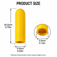 Manchons isolants et capuchons de protection personnalisés en PVC pour faisceaux de câbles et connecteurs électriques (OEM)