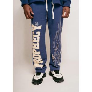 กางเกงวอร์มขาบานของผู้ชายกางเกงวอร์มขาบานผ้าปักลาย - Product Image 3