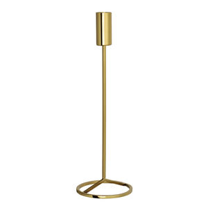 Candelabro cónico de Metal de oro rosa - Product Image 3