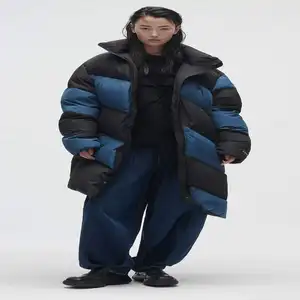 100% Polyester Light Weight Men Puffer Jacket Winter Hybrid Jacket Without Hood with hood puffer jackets