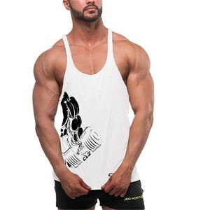 Nouveau design décontracté de vêtements de sport pour hommes, 100% coton et élasthanne, anti-rétrécissement, anti-boulochage, débardeur en provenance du Bangladesh - Product Image 2