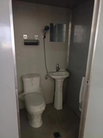 Toilettes mobiles portables de luxe en Offre Spéciale Cabine de douche Salle de bain sanitaire préfabriquée Panneau sandwich de haute qualité de fabrication modulaire directement