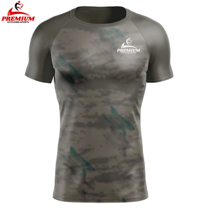 Venta al por mayor Hombres Rash Guard Hecho profesional Hombres Rash Guard Gym Fitness Wear Rash Guard - Product Image 1