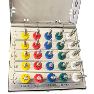 Kit de Implantes Dentales Manuales de Acero Inoxidable de 25 Piezas, Brocas Cónicas con Tope, Herramientas Quirúrgicas de Perforación Ósea de Alta Precisión - Product Image 2