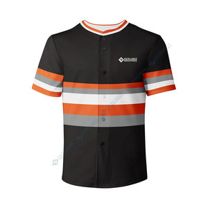 Maillot de baseball respirant fabriqué au Pakistan - Design personnalisable, haute qualité, 100% polyester, couleur unie, grandes tailles - Product Image 1