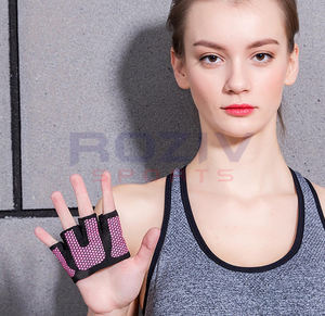 High Demanding Neoprene Weight <b>Lifting</b> <b>Gloves</b> Heavy Duty Extra Grip Breathable Gym Use Customized Logo Design - Product Image 5