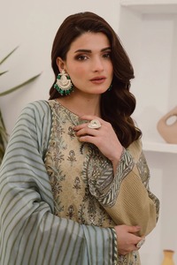 2025 nueva moda mujer seda Salwar Kameez Formal pakistaní césped trajes para fiestas verano césped vestido a precio mayorista - Product Image 4