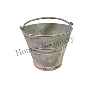 Macetas de hierro de Metal galvanizado de gran tamaño de alta calidad para exteriores, macetas atractivas de diseño clásico hechas a mano, maceta para plantar - Product Image 5