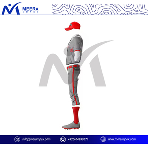 Uniforme de béisbol con logotipo personalizado para hombres Juego profesional Jersey y pantalones Conjunto Ropa de equipo atlético transpirable de secado rápido - Product Image 4