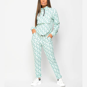 Hiver Automne Maternité Respirant Ensemble de Survêtement Décontracté de Haute Qualité pour Femmes, Pantalon et Sweat à Capuche Imprimés Sublimés Personnalisés - Product Image 4