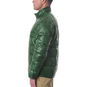 Veste d'hiver rembourrée épaisse avec logo personnalisé Manteau à bulles en nylon et polyester Veste en duvet bouffante pour hommes - Product Image 3