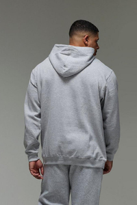 Sudadera con Capucha Extra Grande de Alta Calidad, Gruesa y Pesada, de Algodón para Invierno, con Logotipo Personalizado, Hombros Caídos, de Marca Marfa International - Product Image 3