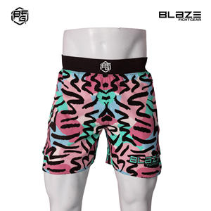 Short unisexe pour homme pour l'entraînement de boxe et de MMA sans GI avec motif imprimé par sublimation Design personnalisé Taille et style - Product Image 2