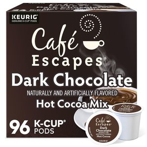 Café Escapes Chocolate Negro Caliente, Cápsulas Individuales Keurig K-Cup, Paquete de 96 - Product Image 2