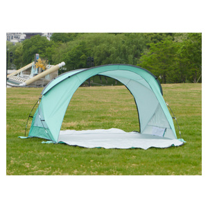 เต็นท์บังแดดชายหาดสีเขียวอ่อนพร้อมประตูสองบาน - Product Image 1