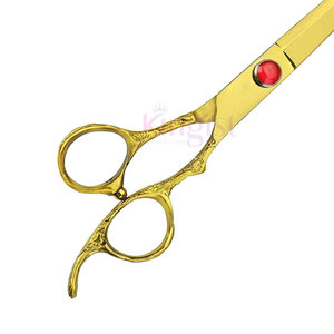 Tijeras profesionales japonesas de acero inoxidable para cortar Cabello, anillos giratorios de 6 pulgadas, hoja afilada, peluqueros, profesionales de la belleza - Product Image 4