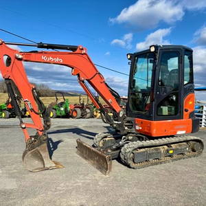 Mini excavatrice KX033-4 Kubota utilisée avec des composants de base Boîte de vitesse de pompe à moteur - Product Image 1