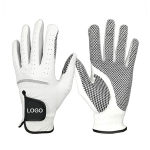 Guantes de Golf Deportivos de Cuero Personalizados con Logotipo 2026 de Alta Calidad para Mano Izquierda o Derecha, Guantes de Diseño Personalizado para Hombre, Servicio OEM - Product Image 1