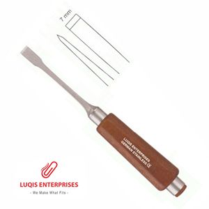 Osteotome à fendre Obwegeser, instrument chirurgical ORL, outil de coupe osseuse en acier inoxydable de qualité médicale - Product Image 1