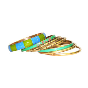 Wholesale Women Fashion Resin Bangles Stretch Bangle Indian Jewelry <b>Bracelets</b> Wrap Bangles - Product Image 4