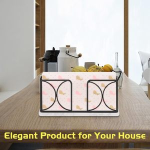 Marble Base Napkin Holder Metal <b>Table</b> Top Napkin Stand All Purpose Kitchen Bathroom <b>Vanity</b> Accessory Kitchen Decor Accessories - Product Image 3