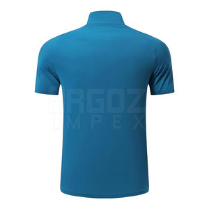 เสื้อซิปไตรมาสสำหรับผู้ชายเสื้อครอปผ้าฝ้าย100% ทำตามสั่งขนาดต่ำสวมใส่สบาย - Product Image 2