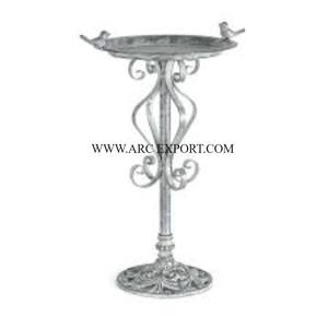 เครื่องให้อาหารนกในบ้านขนาดใหญ่เครื่องป้อนอาหารนกโลหะเคลือบผงสีดำ2ชั้นดีไซน์ล่าสุดหรูหรา - Product Image 6