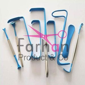 Face Lift Brow Lif Disectores y elevador Juego de 6 piezas Instrumento de cirugía plástica - Product Image 1