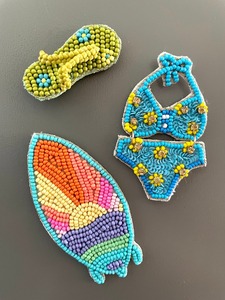 Dernier design de pochette à main, brodée de perles, perles de rocaille, mini-sac fait à la main avec couleur personnalisée pour femmes et filles - Product Image 4