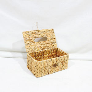 Artex Dong Thap - Caja para Pañuelos de Papel de Jacinto de Agua, Cubierta Decorativa para Almacenamiento en el Hogar - Product Image 3