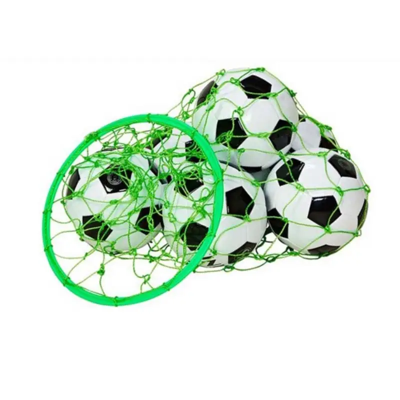Best Quality PE mesh Basketball Football Volleyball Carry net with Hoop