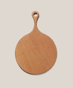 Gran oferta regular, tabla de cortar de madera redonda para Pizza con mango, tabla para cortar queso, tabla de cortar superior, plato para Pizza - Product Image 4