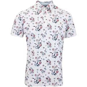 Fabricant de polo imprimé par sublimation respirant logo personnalisé broderie polo de golf t-shirt strech floral polo personnalisé pour hommes - Product Image 3