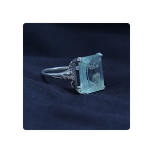 Fabricant de confiance en vrac exclusif or argent Sterling argent pierres précieuses bagues diamant perle mariages fiançailles en gros - Product Image 6