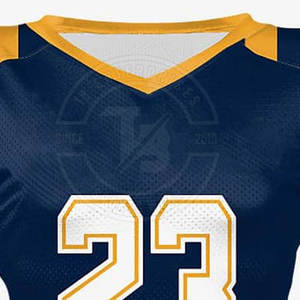 2025 Logo personnalisé jeunesse Football américain maillot de haute qualité respirant à manches courtes bouton haute grande taille chemises pour hommes - Product Image 5