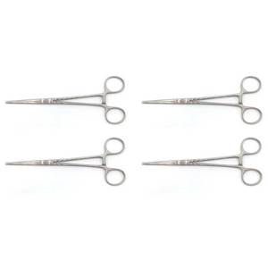 Lot de 4 pinces intestinales manuelles Allen, pinces chirurgicales pour l'intestin, acier inoxydable, qualité chirurgicale, instrument médical - Product Image 4