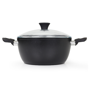 Casa essenza casseruola 28cm PFAS libero rivestimento antiaderente in ceramica forgiato in alluminio corpo morbido Touch manici e finitura sfumata - Product Image 2