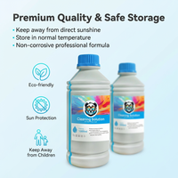 HESHUN 1000ml Solution d'entretien liquide hydratante pour tête d'impression XP600 I3200 Solution de nettoyage liquide Dtf pour protection de la tête d'impression