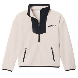 Diseño de Logotipo Personalizado de Manga Larga, Material de Felpa para Uso Diario, Diseño de Bloques de Color, Precio al por Mayor, Servicio OEM, Diseño de Ropa Casual - Product Image 1