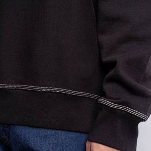 Logo imprimé personnalisé sweat-shirt pour hommes de haute qualité pur coton lâche décontracté mode sweat à manches - Product Image 3