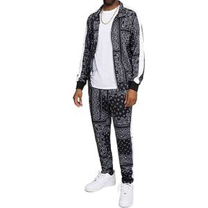 Nueva moda parejas chaqueta de jogging personalizada chándal conjunto de 2 piezas ropa de calle chándal reflectante personalizado - Product Image 5