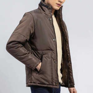 Derniers modèles de vestes matelassées imperméables pour hommes de haute qualité, style vintage, prix de gros, nouvelle arrivée, à capuche, pour l'hiver - Product Image 3