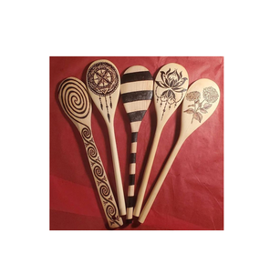 Spatule en bois de fabrication en gros ustensiles de cuisine accessoires spatules cuillères en bois produit le plus vendu - Product Image 2