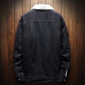 Chaqueta Vaquera de Invierno Resistente al Viento, Ecológica, Hecha en Paragon, Bordada, al por Mayor, de Alta Moda, Personalizada, Estilo Hip Hop Urbano para Hombre - Product Image 4