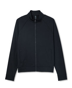 Chaqueta Bomber de poliéster 100% de la mejor calidad, cuello levantado ajustado personalizado, cómoda, color liso, frontal, hecha al por mayor, a granel - Product Image 1