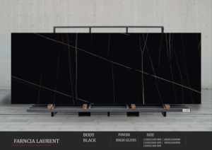 Elegancia Gris Contemporánea Definida por Paneles de Pared de Porcelana de Alto Brillo de 1200x2800 mm - Product Image 2