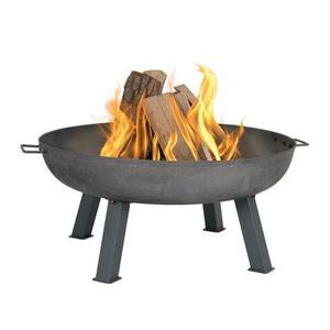 Foyer de qualité supérieure en fer noir avec couvercle en fil métallique et support pour accessoires de cheminée - Product Image 4