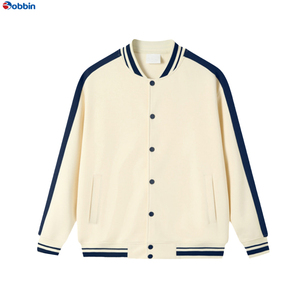 Veste de baseball matelassée pour femmes, de haute qualité, personnalisée, à lettres, style varsity, épaisse, broderie imprimée, tricotée - Product Image 6