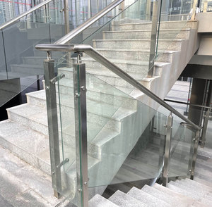 2025 <span class=keywords><strong>in</strong></span> acciaio inox balaustra balcone/Patio <span class=keywords><strong>in</strong></span> vetro balaustra canale U balaustra balcone vetro - Product Image 6