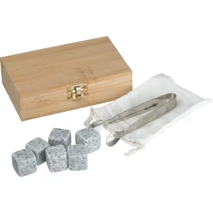 Set di Cubetti di Ghiaccio in Bambù Ecologico, Gadget Personalizzato - Product Image 1